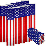 Load image into Gallery viewer, G128 10Pack: American USA Pull Down Bunting Flag  1.67x8 Ft  Embroidered Polyester
