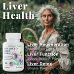 Load image into Gallery viewer, Liver Health with Milk Thistle Artichoke Extract Choline Advanced Liver Detox Capsules for Liver Cleanse Liver Repair Milk Thistle Liver Support (90 Capsules (Pack of 1))