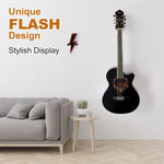 Load image into Gallery viewer, Guitar Holder Wall Mount Ash Wood Guitar Hanger Hook Stand Rack Mahogany Color