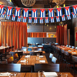Load image into Gallery viewer, G128 Cuba Cuban Bunting Banner  Flag 8.2 x 5.5 Inch, Full String 33 Feet  Printed 150D Polyester, Decorations For Bar, School, Festival Events Celebration
