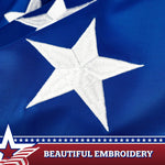 Load image into Gallery viewer, Fan Flag 4x8FT 3Pack Embroidered Polyester By G128