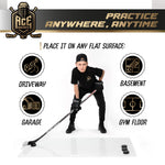 Load image into Gallery viewer, Shooting Pad 24x48 inch Shoot Like on Real Ice Practice Shooting Stickhandling Passing Skills on 8 sqft Convenient Off Ice Training Easy to Carry Synthetic Ice Mat