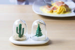 Load image into Gallery viewer, Salt &amp; Pepper Shaker Set Winter &amp; Summer by QUALY