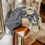 Load image into Gallery viewer, Turkish Hand Towels for Bathroom and Kitchen Quick Dry Highly Absorbent Eco Friendly Turkish Cotton Kitchen Towels Bathroom Hand Towels Turkish Tea Towels Decorative Hand Towels Set of 2