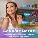 Load image into Gallery viewer, Zeolite Detox 240 Capsules   Zeolite Capsules Sorbolit Ultra FINE 1 2 µm   Zeolite Clinoptilolite Powder 95%   3X Activated Zeolite Supplement 4 Months Supply