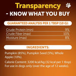 Load image into Gallery viewer, Pumpkin Powder for Dogs Digestive Support 8 OZ Fiber Supplement for