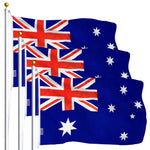 Load image into Gallery viewer, Australia Australian Flag 3x5 Ft 3Pack Printed Polyester By G128
