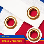 Load image into Gallery viewer, G128 Moldova Moldovan Flag  3x5 Ft  Printed 150D Polyester  Indoor/Outdoor, Vibrant Colors, Brass Grommets, Quality Polyester, Much Thicker More Durable Than 100D 75D Polyester