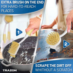 Load image into Gallery viewer, Dish Brush Set of 5 with Convenient Holder Bottle Water Brush Dish Scrub Brush Scrubber Brush and Straw Brush Kitchen Scrub Brushes Non Slip Long Handle for Sink Dishes Cup Pot