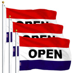 Load image into Gallery viewer, Open Flag 3x5 Ft 3Pack Printed Polyester