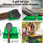 Load image into Gallery viewer, Silicone Griddle Mat Food Grade Silicone Grill Mat Protect the Top Surface 22 in