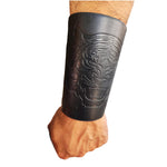 Load image into Gallery viewer, Tiger Bracelet Bracer Pu Leather Cuff Medieval Halloween Costume for Men Women