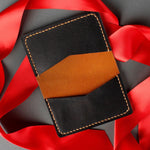 Load image into Gallery viewer, Leather Cardholder Wallet Compact Slim Design for Men &amp; Women Front Pocket Credit Card Holder Business Card Case