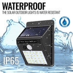 Load image into Gallery viewer, Motion Sensor Light Outdoor Solar Powered Security Lights 10 LED Wireless Flood