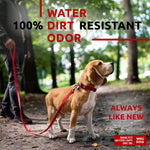 Load image into Gallery viewer, Waterproof Dog Leash 6 Ft Red Anti Slip Dog Leash for Large Small Medium Dogs