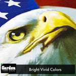 Load image into Gallery viewer, Combo Pack Garden Flag Stand Black 36x16 Inch Garden Flag God Bless America USA