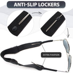 Load image into Gallery viewer, Eye Glass String Strap Holder Floating Glasses Adjustable Cord 22 inch Length