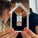Load image into Gallery viewer, Cute Girlfriend and Boyfriend Gifts Personalized Anniversary Present for Her Him Custom Birthday Gift Idea for Women Men (Home is Wherever I'm with You in Wooden Frame)