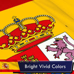 Load image into Gallery viewer, Spain Spanish Flag 3x5 Ft 3Pack Printed Polyester By G128
