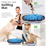 Load image into Gallery viewer, Adjustable Snuffle Foraging Mat Dog Mental Puzzle Interactive Toys Stress Relief