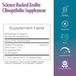 Load image into Gallery viewer, Zeolite Detox Capsules   120 Zeolite Capsules   1 2 µm Clinoptilolite Zeolite Detox   2 Months Supply Zeolite Clinoptilolite Capsules   Zeolite Sorbolit Detox   Zeolite Pills