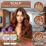 Load image into Gallery viewer, Caffeine Shampoo and Conditioner Set Volumizing Products for Women and Men Thickening Volume Boosting Formula for Thinning and Fine Hair Sulfate Free No Parabens Hydrating Salon Grade