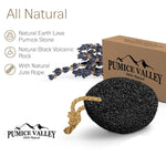 Load image into Gallery viewer, Pumice Stone   Natural Earth Lava Pumice Stone Black   Callus Remover for Feet