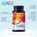 Load image into Gallery viewer, Energy B Complex Vitamin Gummies with B3 B6 B12 and Biotin Energy and Vitamin B