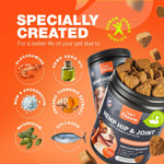Load image into Gallery viewer, Glucosamine for Dogs  Joint Supplement for Dogs  Glucosamine Chondroitin  180 Hip and Joint Care Mobility Chews  MSM, Turmeric  Advanced Mobility Support  Bone Health  Large and Small Breeds