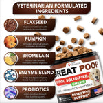 Load image into Gallery viewer, Probiotics for Dogs 120 Chews Stool Softener High Fiber