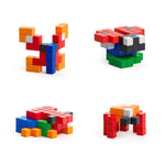 Load image into Gallery viewer, PIXIO Bright Animals 90 Magnetic Blocks in 6 Colors Free App