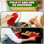 Load image into Gallery viewer, 2 Pcs Red Microwave Bowl Holder (7.5 ×7.5 ) – Microwave Bowl Cozy with Durable Heat Resistant Fabric for Hot Dishes – Effortless Secure Serving of Hot Food Bowls Cups &amp; Saucers