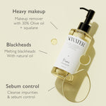 Load image into Gallery viewer, Makeup Cleansing Oil 6.76 fl oz Pore Blackheads Cleansing Olive Oil Tea Tree