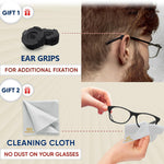 Load image into Gallery viewer, Eyeglass Nose Pads Anti Slip Eye Glasses Nose Pad 0.5 mm Silicone Nose Bridge Pads Nose Grips Non Slip Piece  Sunglass Nose Pads Guards (6 Pairs) 0.5mm x 7mm x 16mm