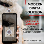 Load image into Gallery viewer, Ultra Soft Rolled Leather Dog Collar 15-19 inch Neck Soft Padded Dog Collars for Medium Dogs Puppy Collars for Large Breed Dogs Male and Female Dog Collar