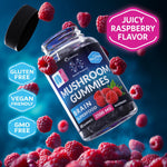 Load image into Gallery viewer, Lion's Mane Gummies for Mental Clarity Reishi and Cordyceps Blend 60 Chews