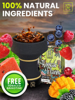 Load image into Gallery viewer, Classic Hookah Flavors Set 5 x 50g non tobacco hookah flavor for your Hookah Bowl (Watermelon Blueberry Mango Wildberry   Mint) Hookah Bundle Pack of 5 Try these Tobacco Free Shisha