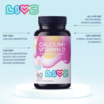 Load image into Gallery viewer, Calcium Vitamin D Gummies All Natural Gluten Free Non GMO Chews Calcium and