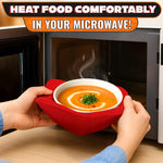 Load image into Gallery viewer, 6 Pcs Soup Bowl Holders for Hot Food Heat Resistant Fabric Soup Cozy Bowl Warmer Holder for Kitchen Fits Standard Dishes up to 6.5  &amp; Plates 7.1  – Washable &amp; Reusable  Safe Handling &amp; Trivet Use